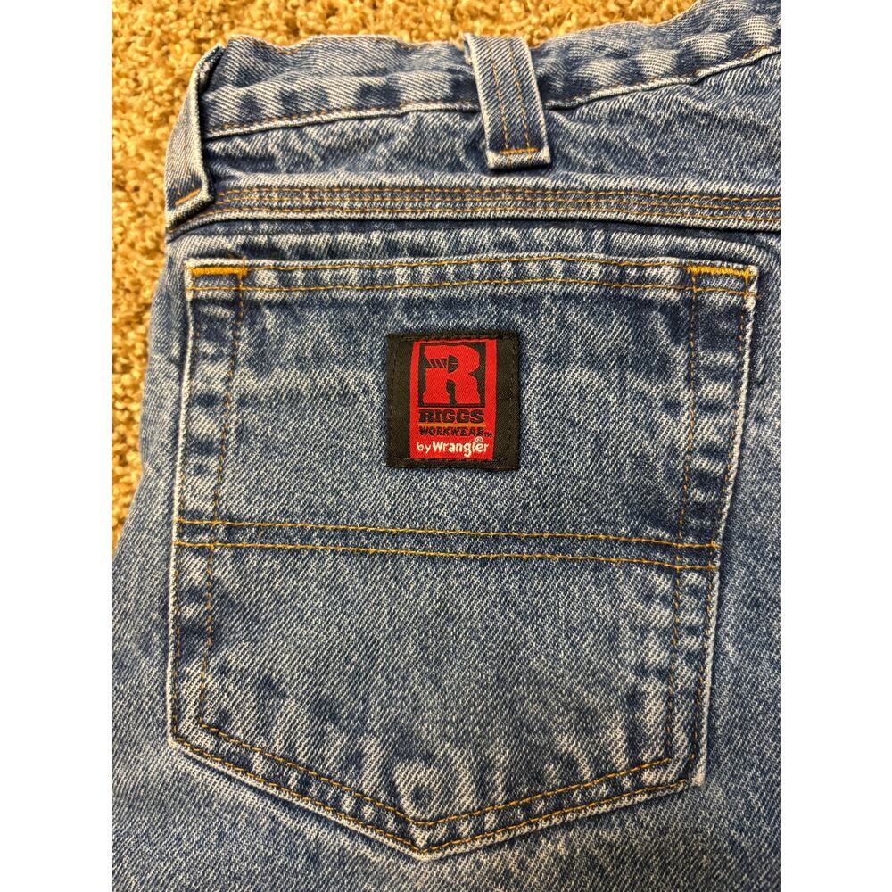 Riggs Workwear by Wrangler Durashield Fleece Lined Jeans Mens Size 36x32